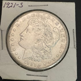 1921 S Morgan Silver Dollar