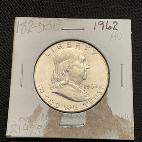 1962 Franklin Silver Half Dollar