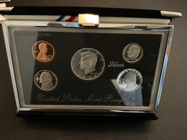 US Mint 1993 Premier Silver Proof Set
