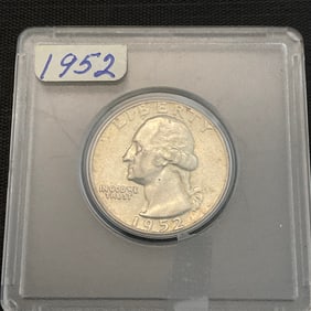 1952 Washington Silver Quarter