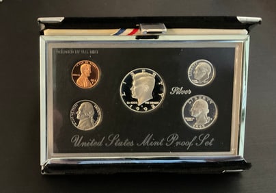 US Mint 1992 Premier Silver Proof Set