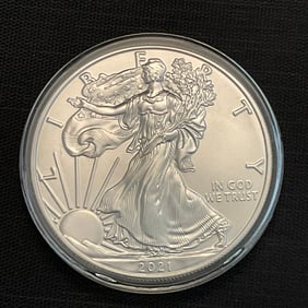 2021 American Silver Eagle 1 oz Fine Silver