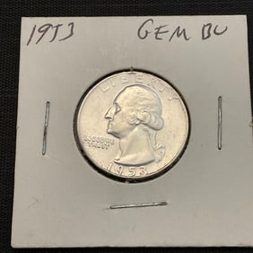 1953 Washington Silver Quarter
