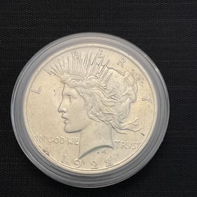 1922 Peace Silver Dollar