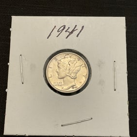 1941 Mercury Silver Dime