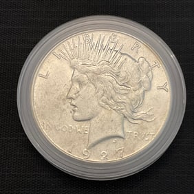 1927 S Peace Silver Dollar