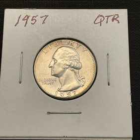 1957 Washington Silver Quarter