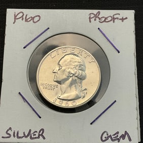 1960 Washington Silver Quarter