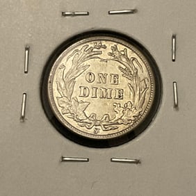 1916 S Barber Silver Dime