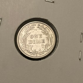 1916 S Barber Silver Dime