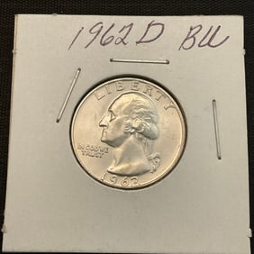 1962 D Washington Silver Quarter