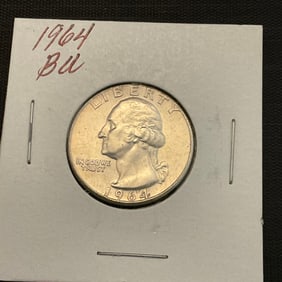 1964 Washington Silver Quarter