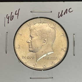 1964 Kennedy Silver Half Dollar