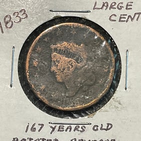 Liberty Head Large One Cent Coin