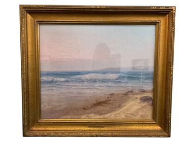 Oldrich Farsky (1860-1930) Low Tide Near Santa Barbara