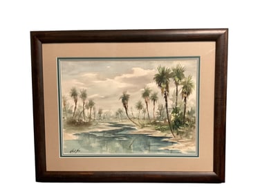 Robert Chase (American, 1919-2014),Watercolor on Paper Signed