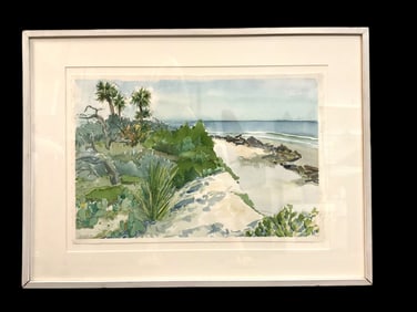 S. Bart Barchat, (American), Watercolor on Paper, Signed and Dated ‘91