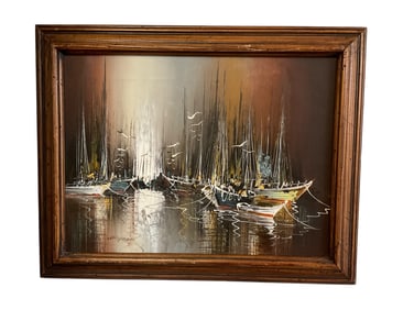 Rikard Lindstrom, (Sweden, 1882-1943), Oil on Canvas, Signed