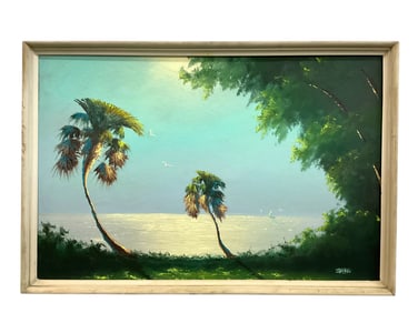 Florida Highwaymen Painting Johnny Daniels Oil on Board