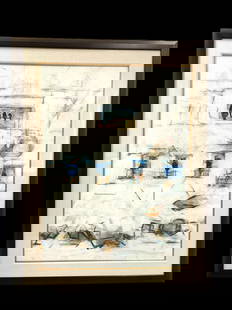 Louis Bennett Schneiderman (American) "Trees" Mixed Media Signed and Dated: Louis Bennett Schneiderman, (American), Title Trees, Mixed Media Painting, Signed and Dated. Signed in the middle top third&nbsp;of painting, &lsquo;85 Schneiderman, &nbsp;&ldquo;Trees&rdquo;. Sight I