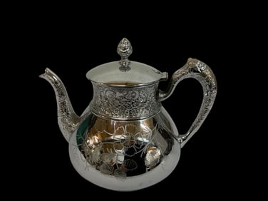 E.G. Webster & Son Silver Plate Tea/Coffee Pot
