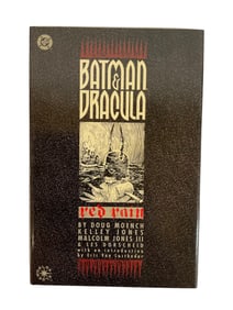 Batman & Dracula, Red Rain by Doug Moench, 1991, 1st Printing