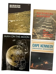NASA Cape Kennedy Space Center Books and Magazines 1960s