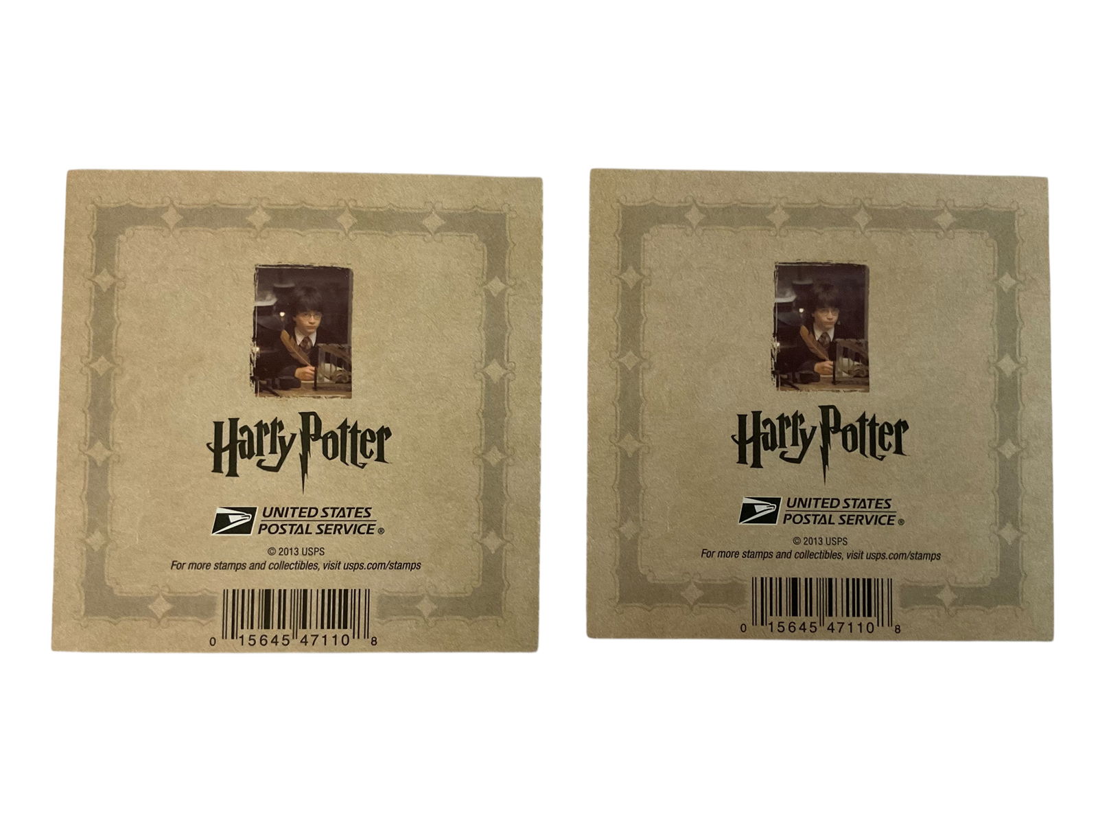 2 Books of Harry Potter 20 First-Class Forever Stamps, 2013 (1 of 5)