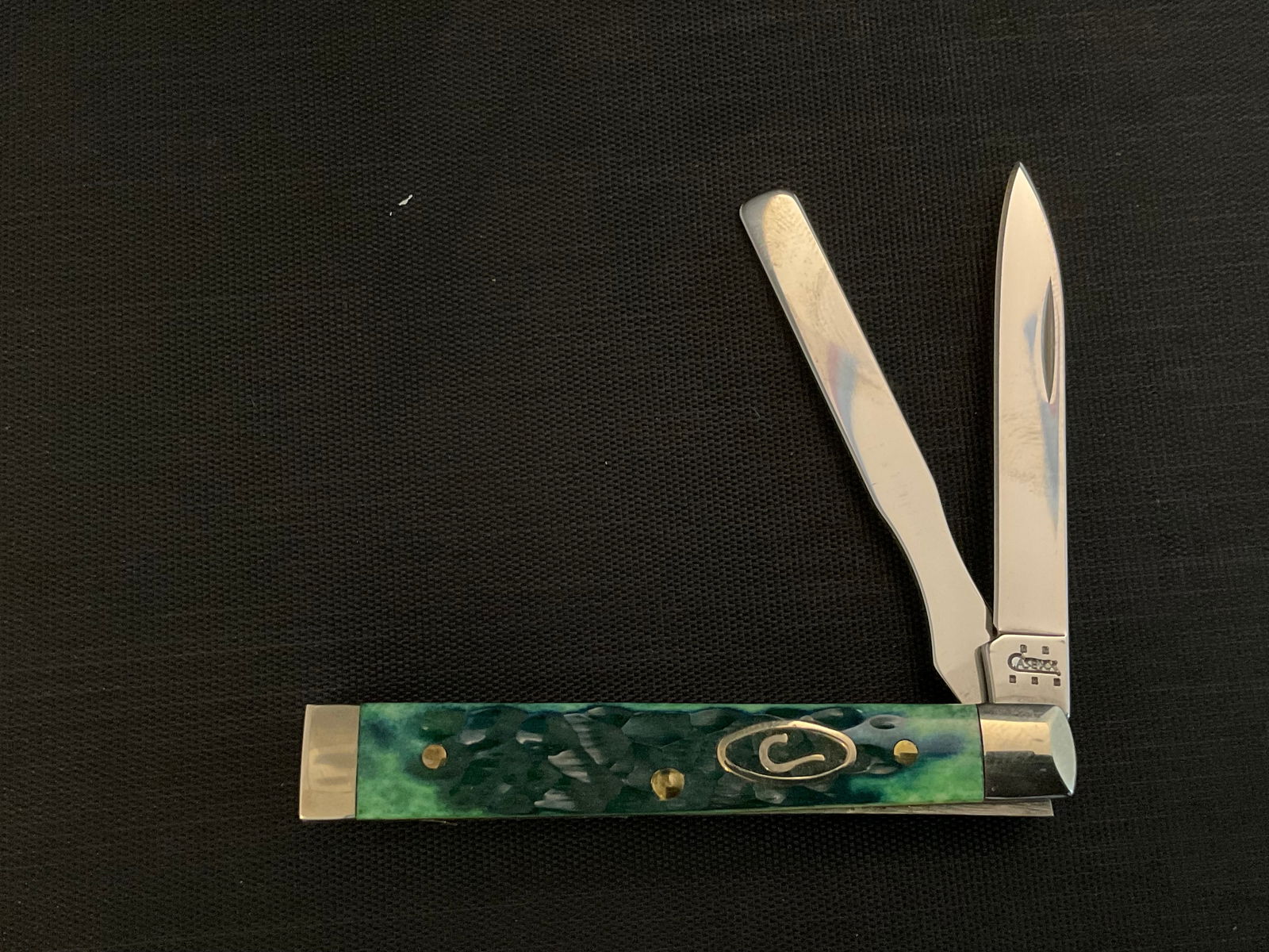 Case XX 6282 SS Baby Doc Pocket Knife Kentucky Bluegrass (1 of 4)