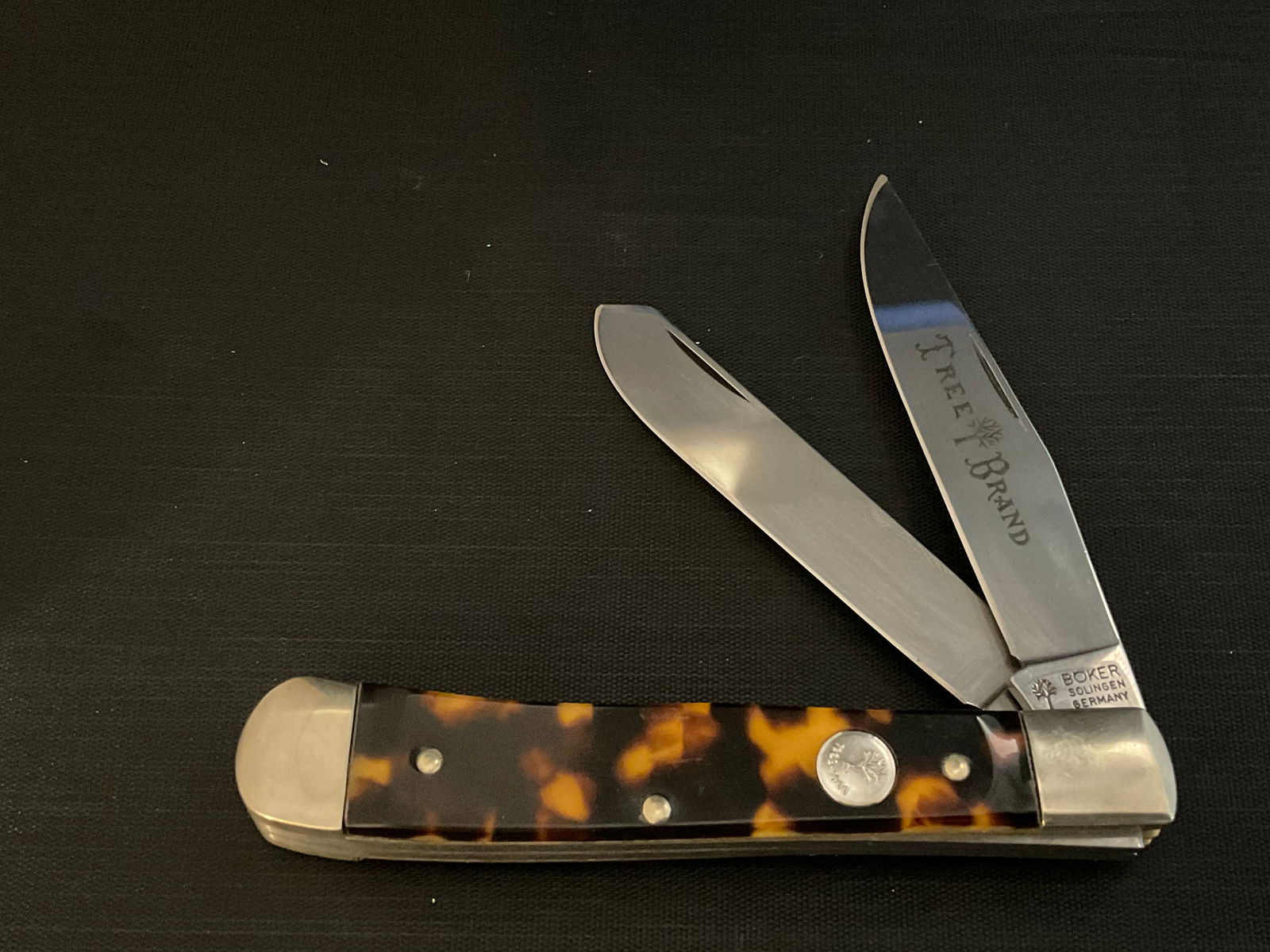 Boker Tree Brand 2525 2-Blade Pocket Knife Solingen Germany (1 of 5)