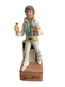 Elvis Presley, Mini "Sincerely Elvis '77" McCormick Decanter Music Box