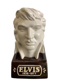 Elvis Presley 1935-1977 McCormick Head Bust Decanter