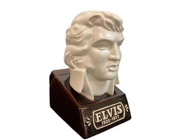 Elvis Presley 1935-1977 McCormick Head Bust Decanter