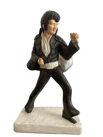 Continental Studios 1978 Elvis Presley Figurine, Signed