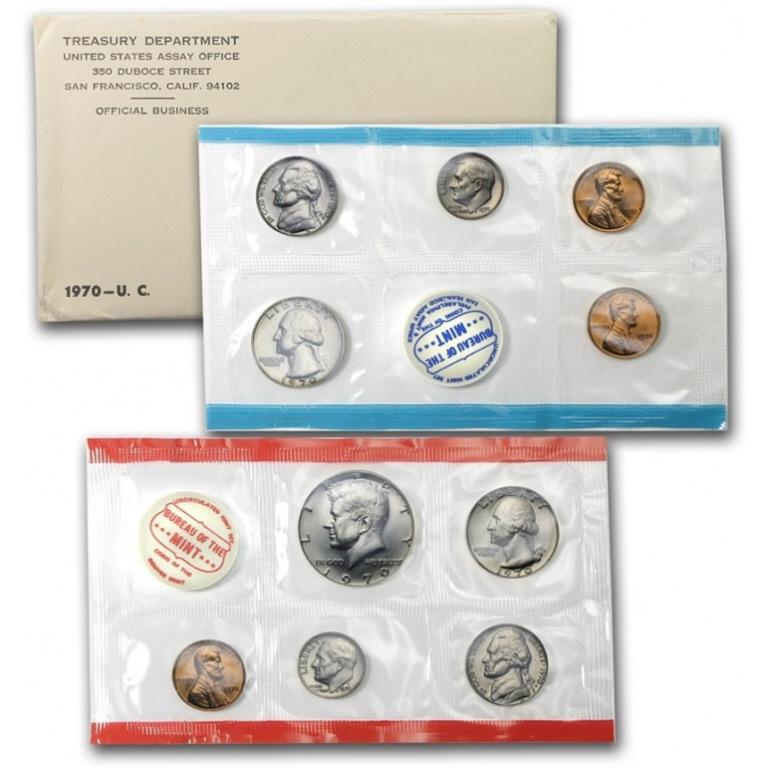1970 U.S Uncirculated Mint Set (1 of 1)