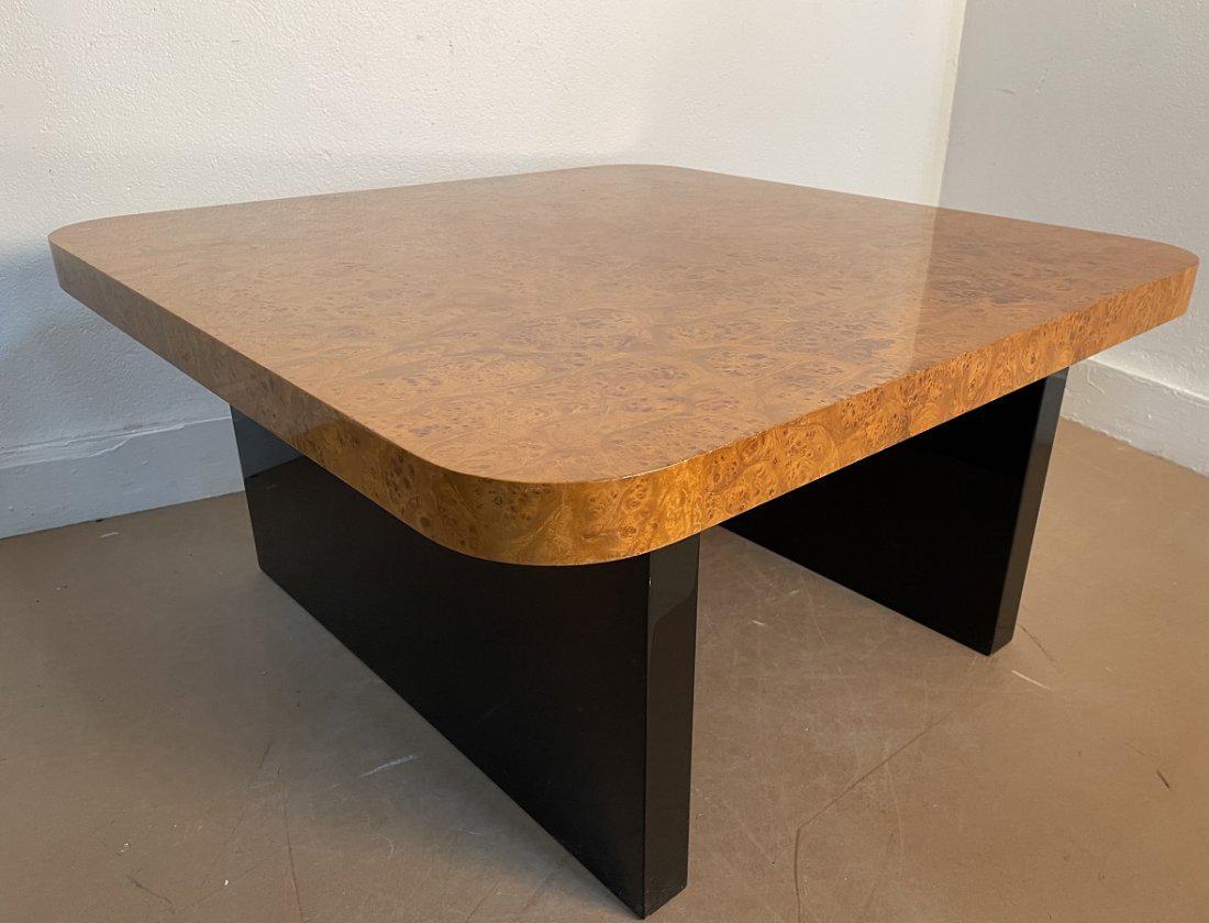 Mid Century Burl  Top Coffee Table (1 of 4)