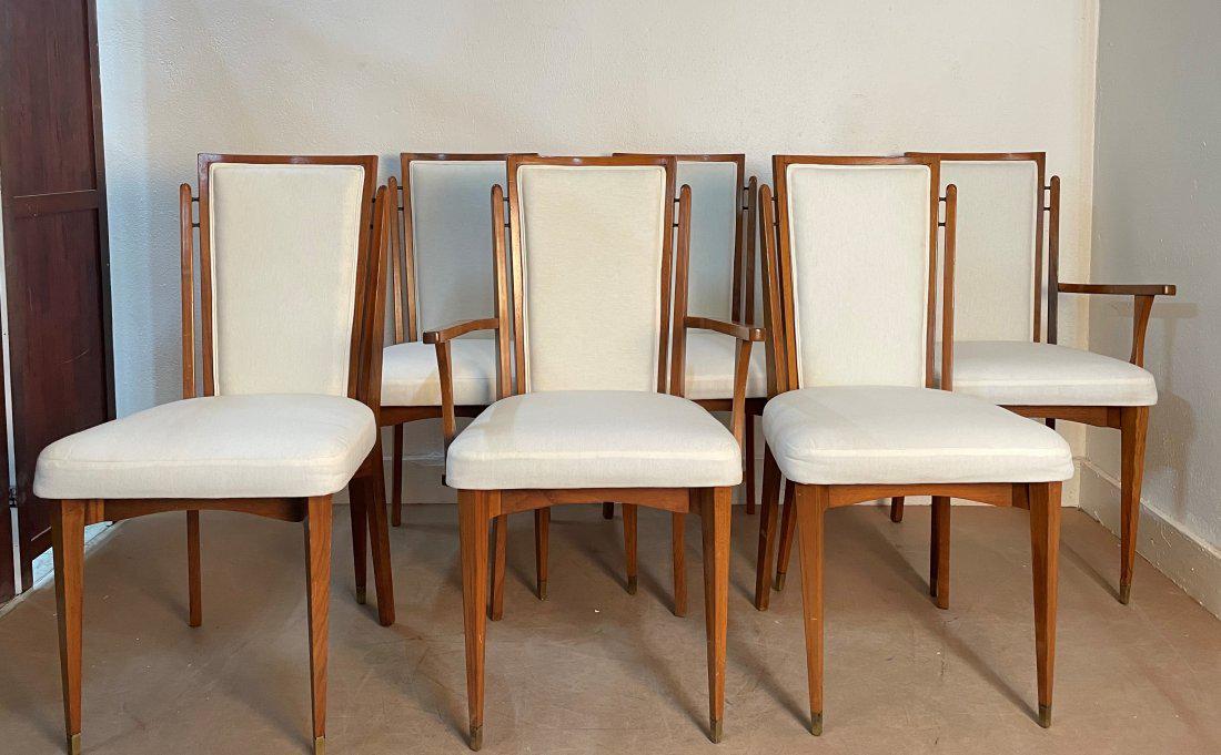 1960s Italian Walnut Dining Chairs (1 of 6)