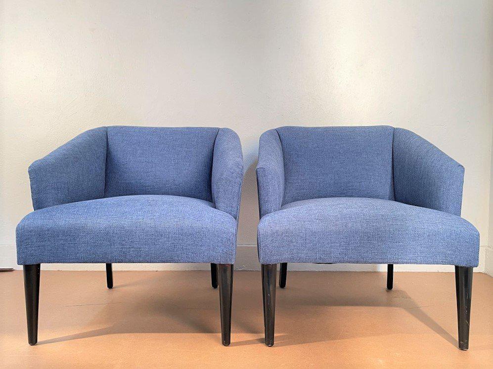 Mid Century Modern Lounge Chairs - Pair (1 of 3)