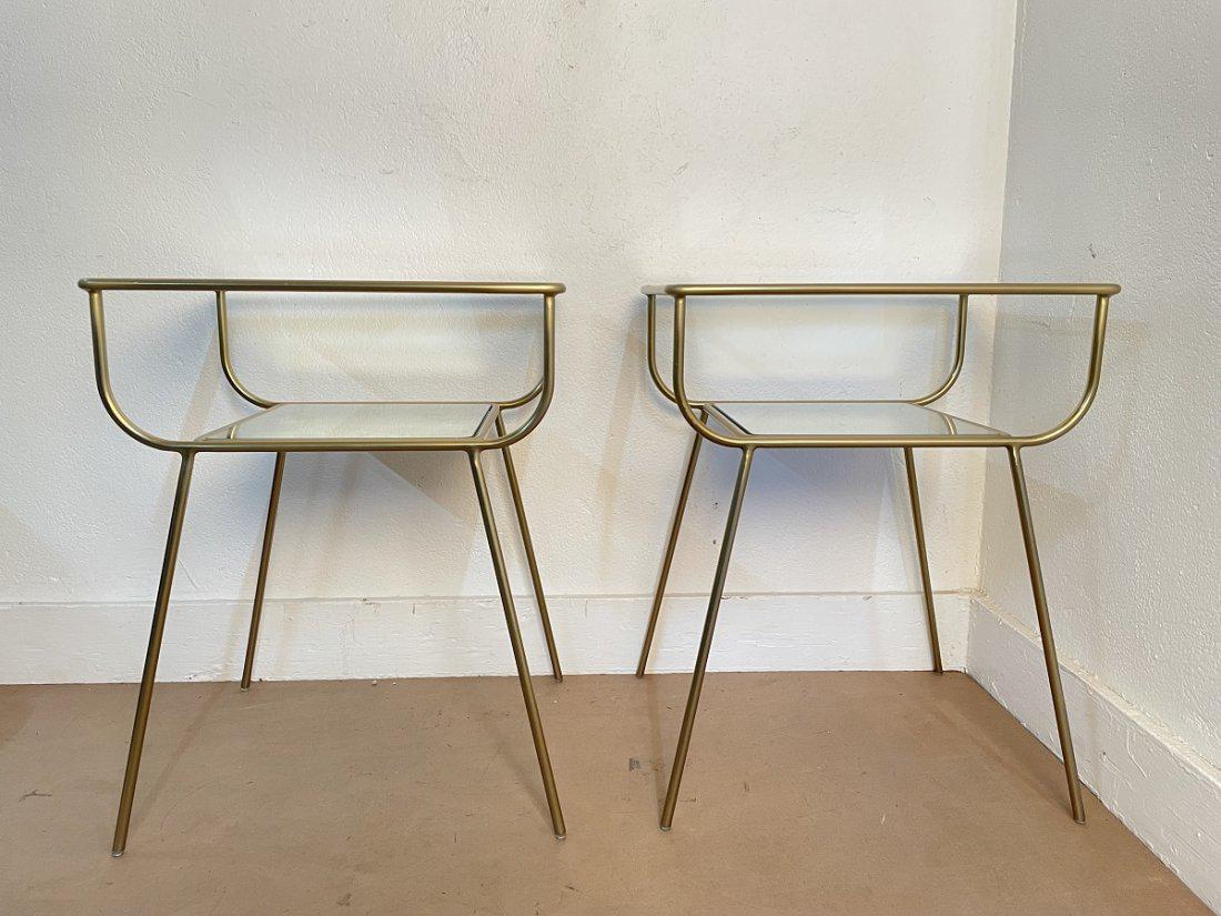 Contemporary Side Tables - Pair (1 of 3)