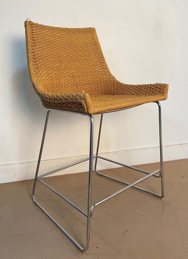 McGuire Rattan Stool (1 of 7)
