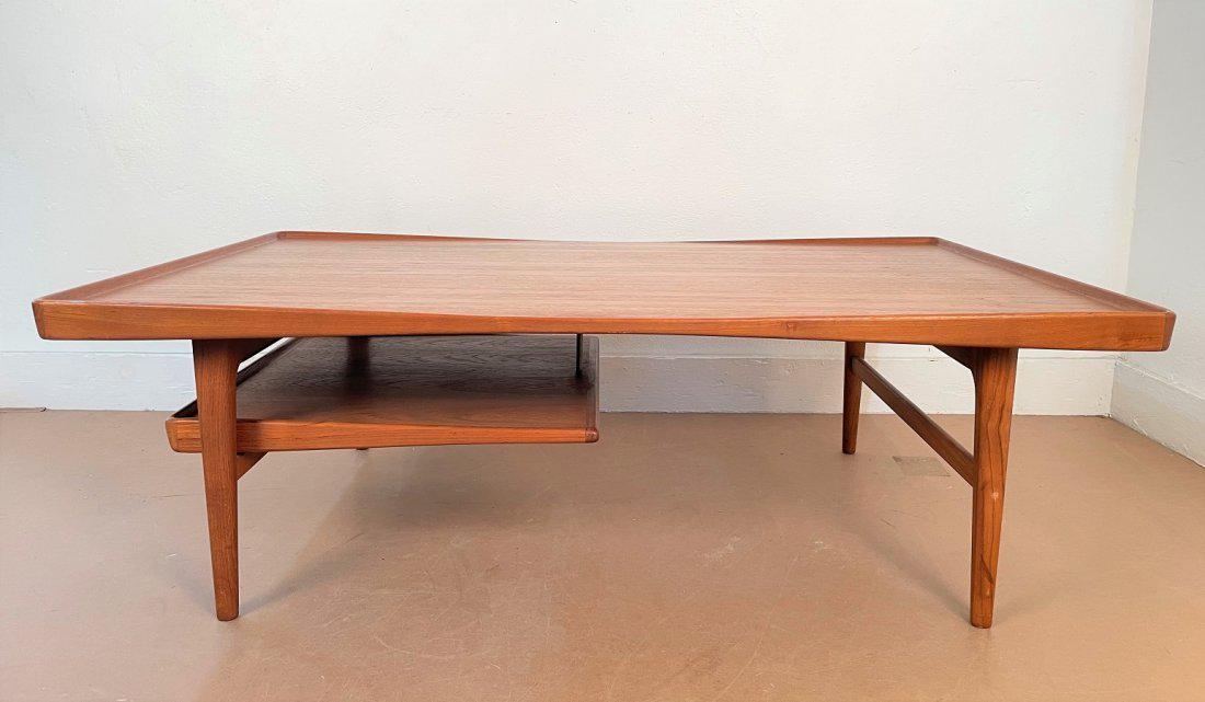 Poul Jensen for Selig Teak Coffee Table Danish Modern (1 of 4)