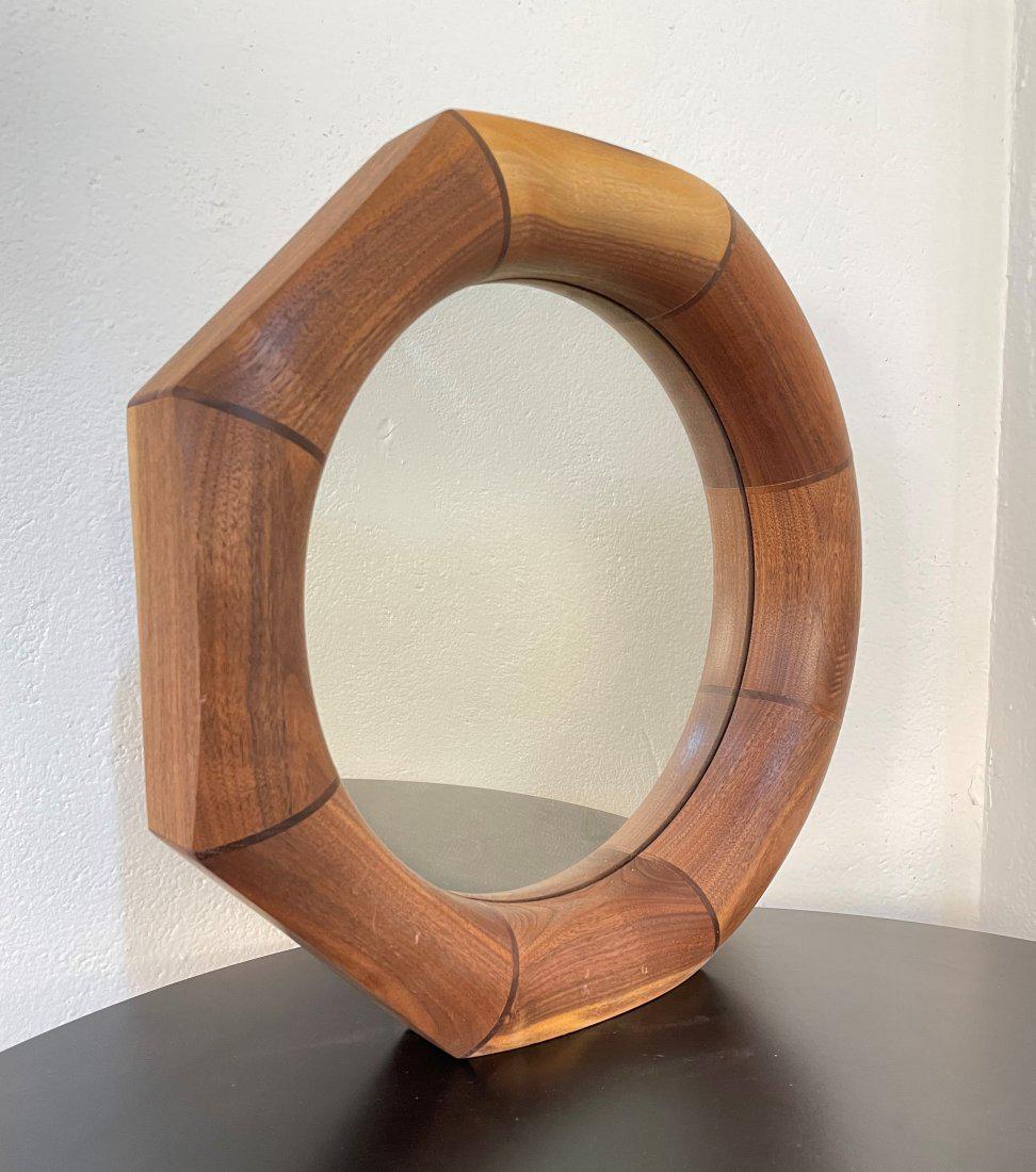 Custom Made Inlaid Octagon Shaped Mirror (1 of 4)