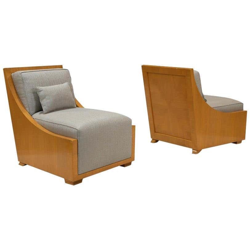 Modern Lounge Chairs - Pair (1 of 5)