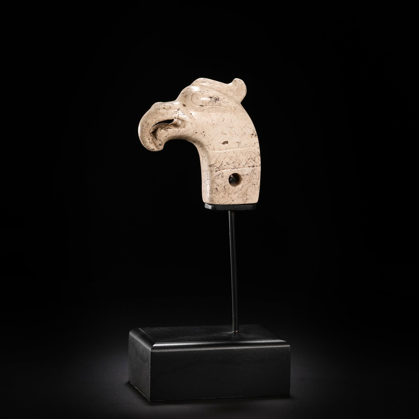 Hotan Jade Chicken Dragon Head before the Ming Dynasty (1 of 11)