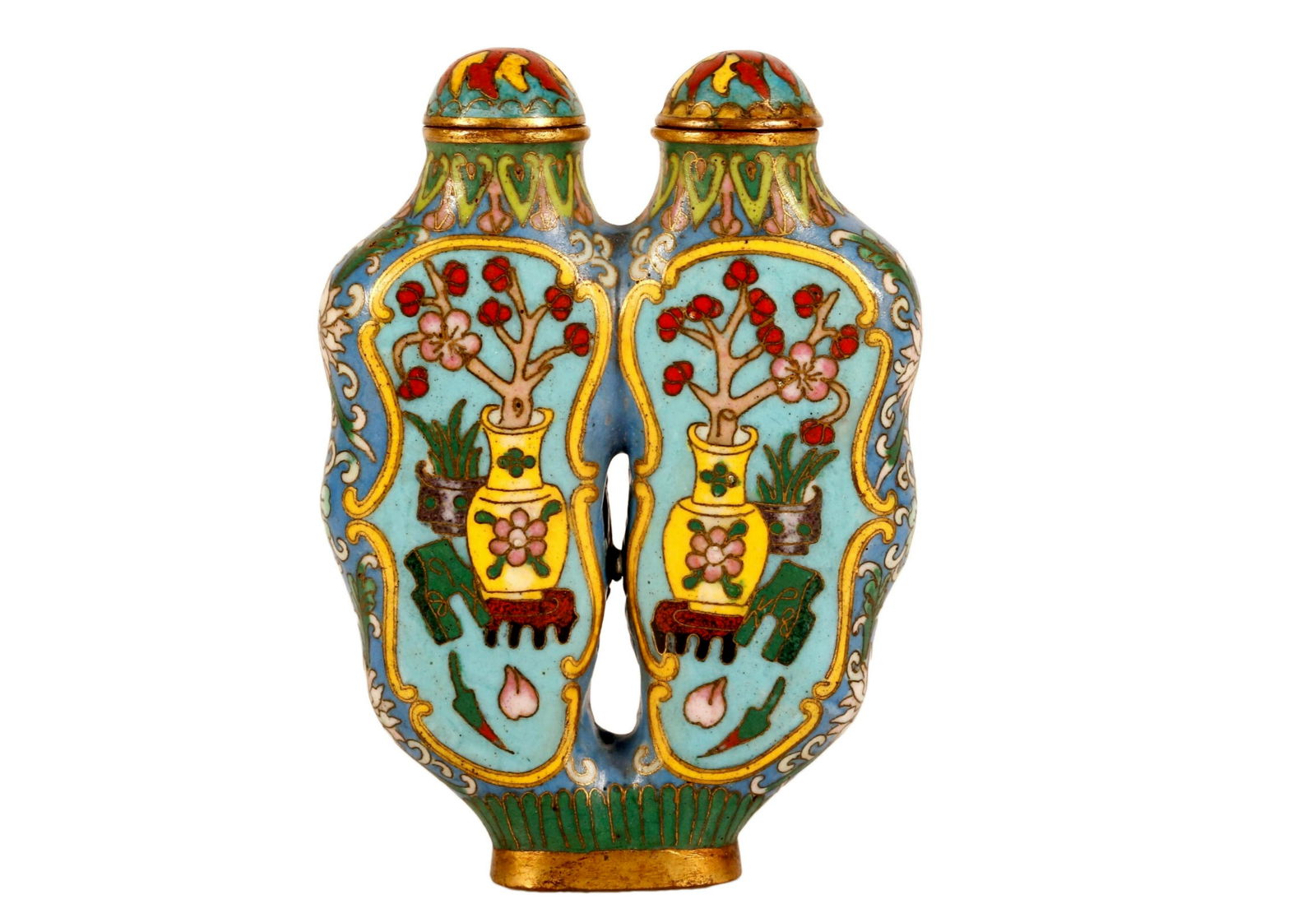 A Cloisonne Snuff Bottle (1 of 5)