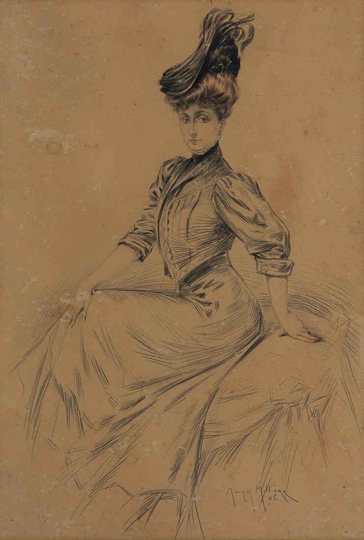 MAURICE MILLIERE Senza titolo, 1906 (1 of 2)
