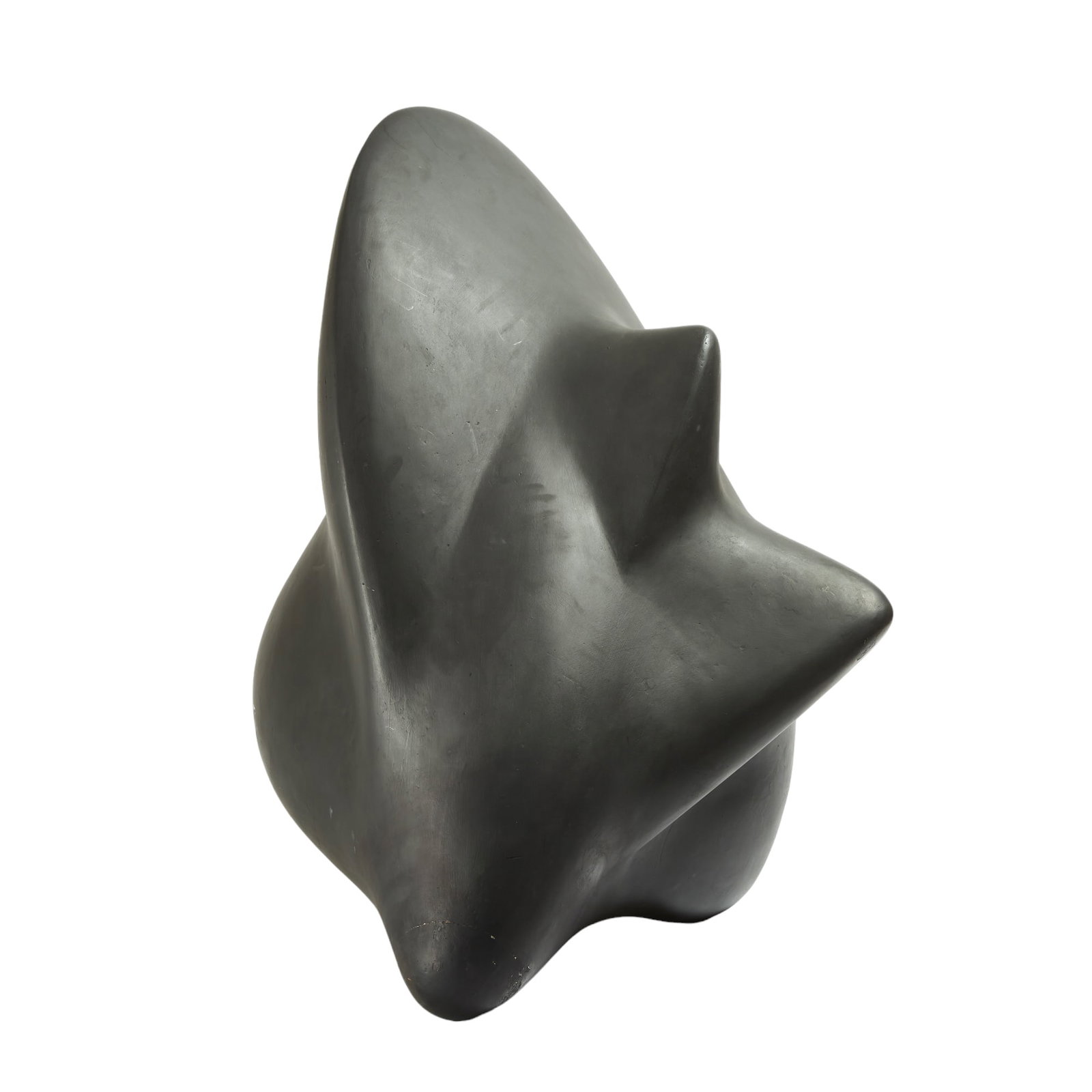 FRANÇOIS STAHLY (1911-2006) LES AILES, 1953 Plâtre original, sculpture organique à patine noire, (1 of 1)