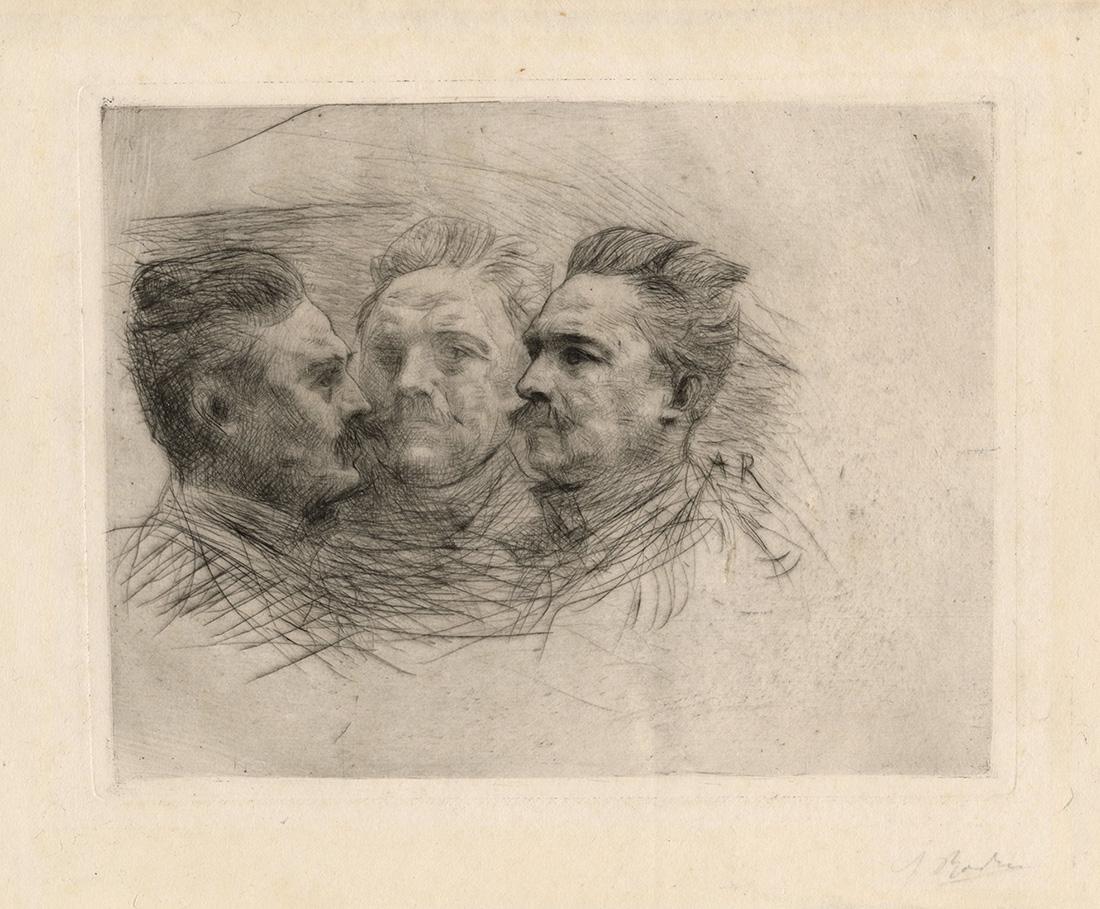 Auguste RODIN: "Henri Becque" (1 of 2)