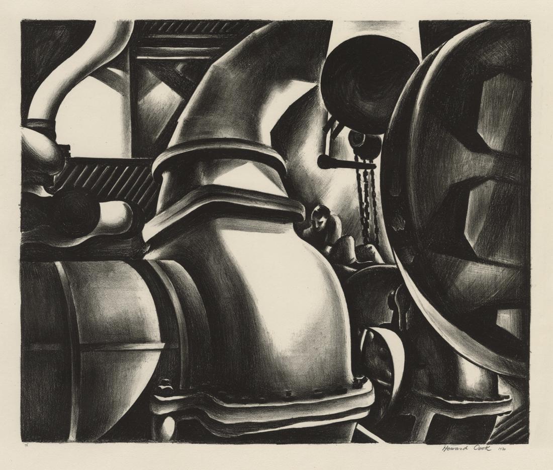 Howard COOK: "Engine Room" (1 of 2)