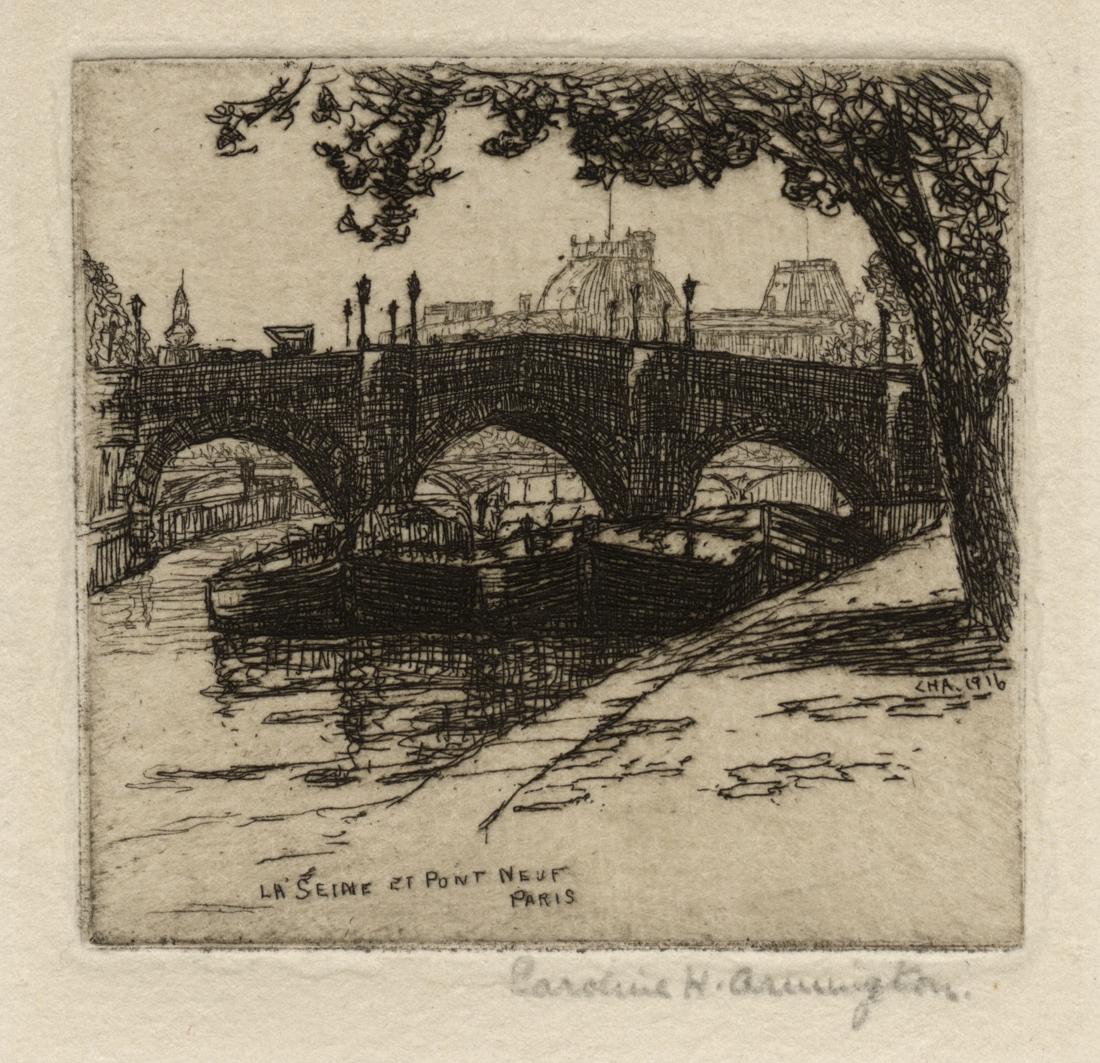 Caroline Helena Wilkinson ARMINGTON: "La Seine" (1 of 4)
